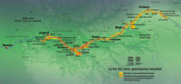 Carte du Val de Loire patrimoine mondial