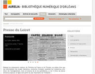 Aurelia, la bibliothèque numérique d Orléans