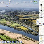 La Loire, de la Maine à la mer : perspectives aériennes