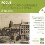 Les jardins disparus du Château royal de Blois